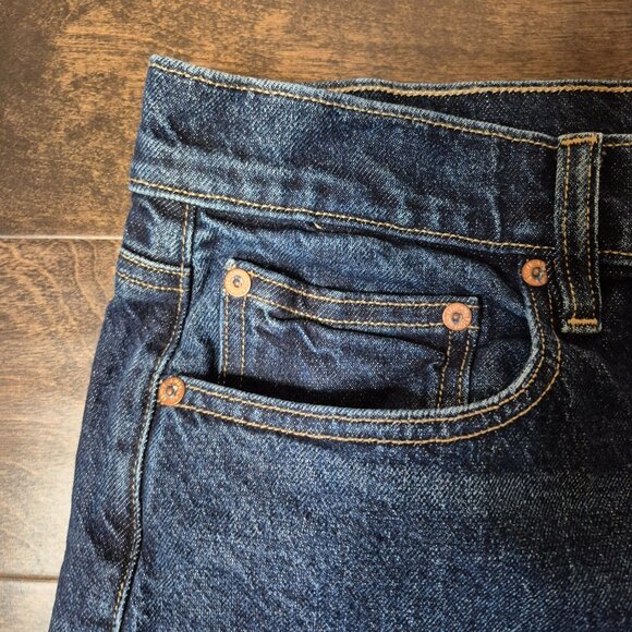 American Eagle Super High-rise Ankle Straight Leg Jeans Size 12 - Picture 4 of 15